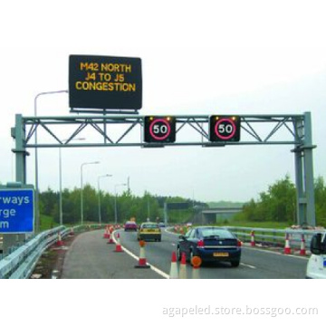 Long Life White Color Fame 1R1W Single Chip Led Traffic Display Sign 900.5 * 600.5 * 69mm